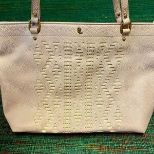 Elliott Lucca pattern-cutout purse‎